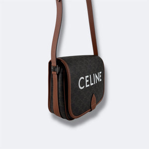 CELINE | Messenger Bag mit Logo