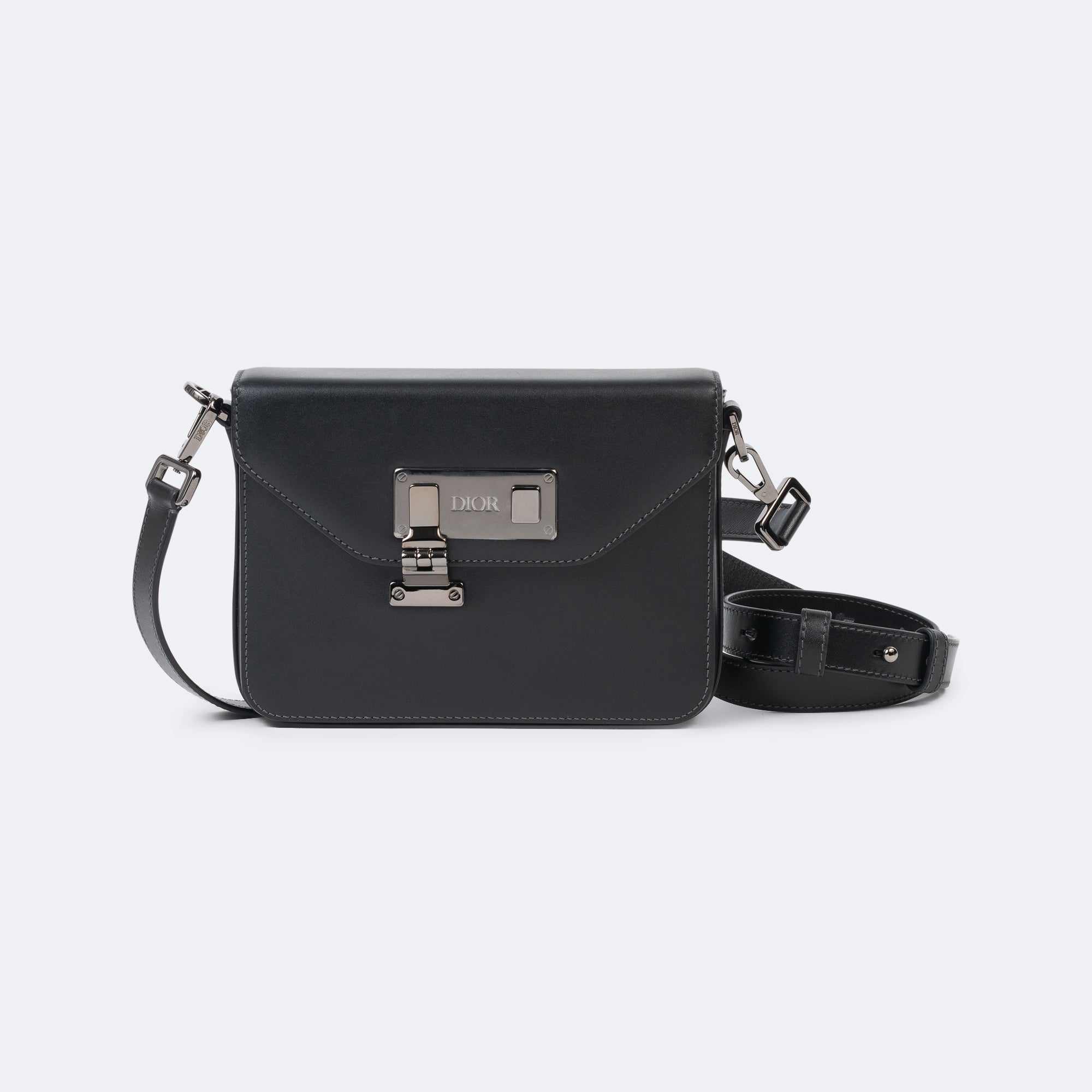 Mini Roller Messenger Bag Beige and Black Dior Oblique Jacquard and Black  Grained Calfskin  DIOR HK
